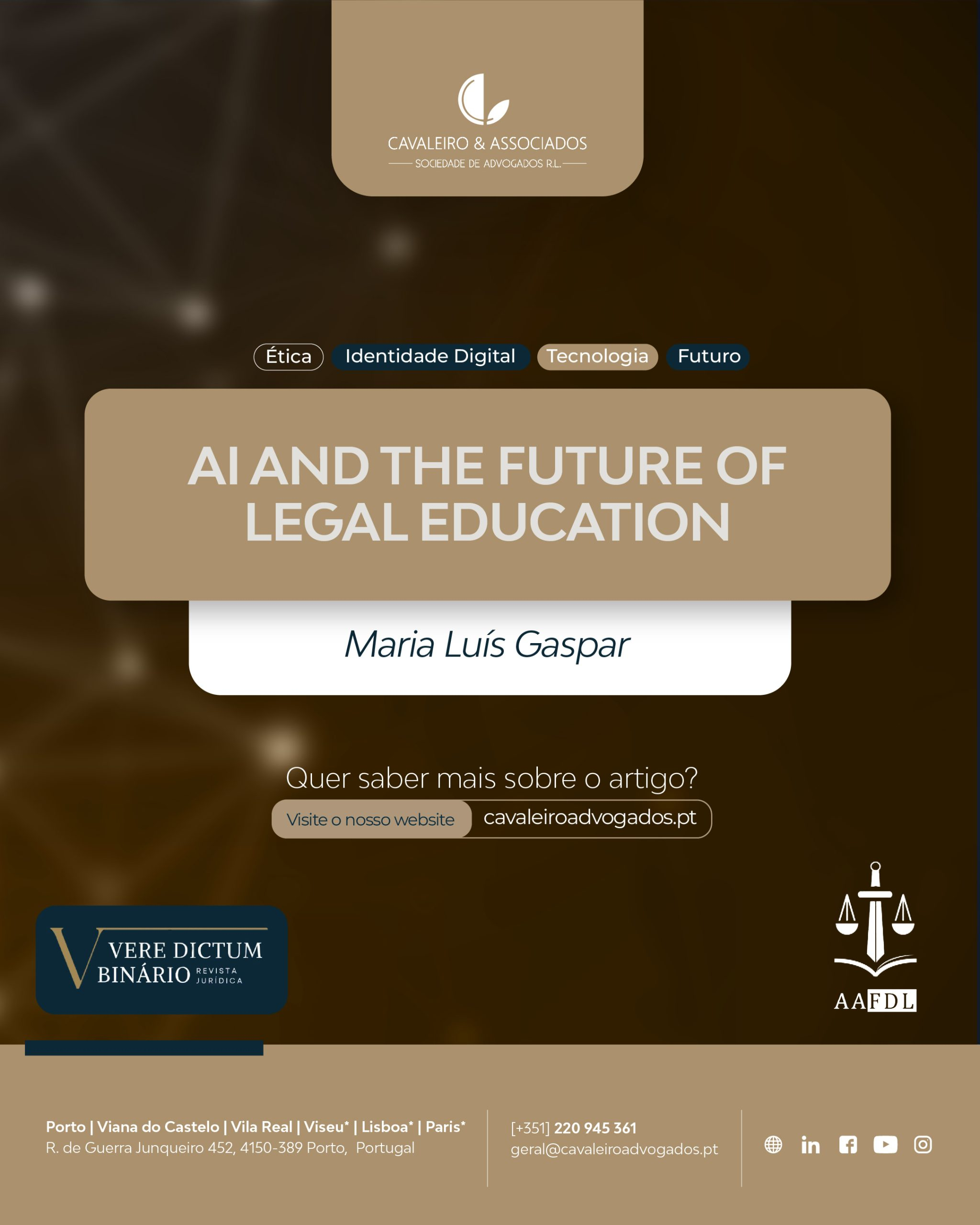 AI and the Future of Legal Education