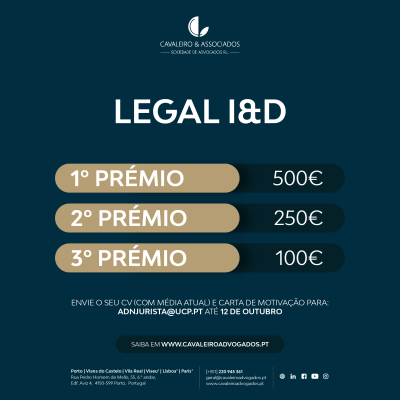 Prémio Legal I&D – Projeto de Investigação