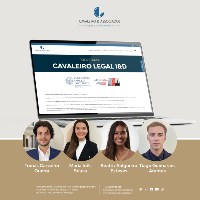Cavaleiro & Associados lança o Programa Legal I&D