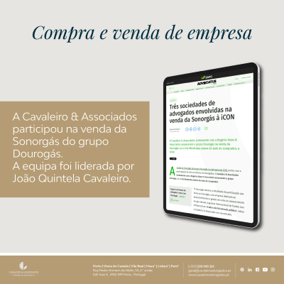 Compra e venda de empresa – Sonorgás à iCon
