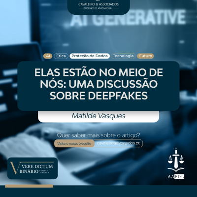 “Elas estão no meio de nós”: Uma discussão sobre Deepfakes