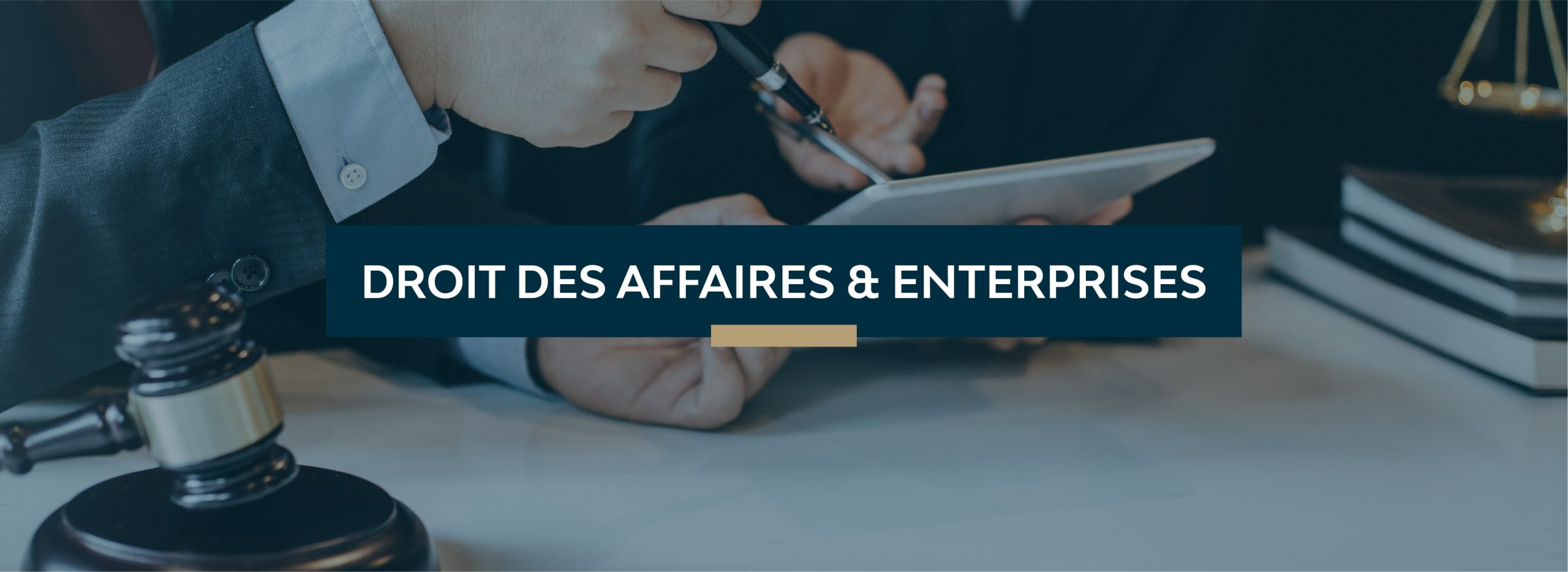 Droit des affaires & enterprises