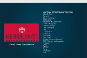 Iberian Lawyer Energy Awards 2023 | LAW FIRM OF THE YEAR LITIGATION