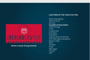 Iberian Lawyer Energy Awards 2023 | LAW FIRM OF THE YEAR UTILITIES