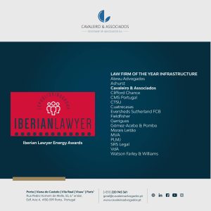 Iberian Lawyer Energy Awards 2023 | LAW FIRM OF THE YEAR INFRASTRUCTURE