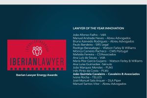 Iberian Lawyer Energy Awards 2023 | LAWYER OF THE YEAR INNOVATION