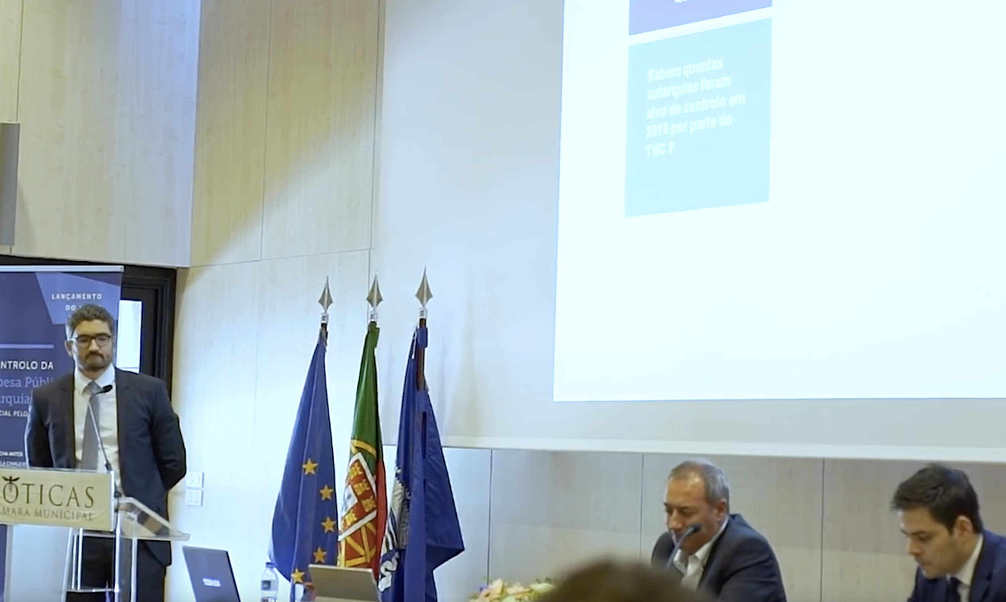 Apresentação do livro com Presidente da CM Boticas