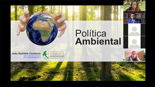Webinar “Politica Ambiental – Introdução ao direito I O direito do ambiente em contexto de Pandemia” por João Quintela Cavaleiro