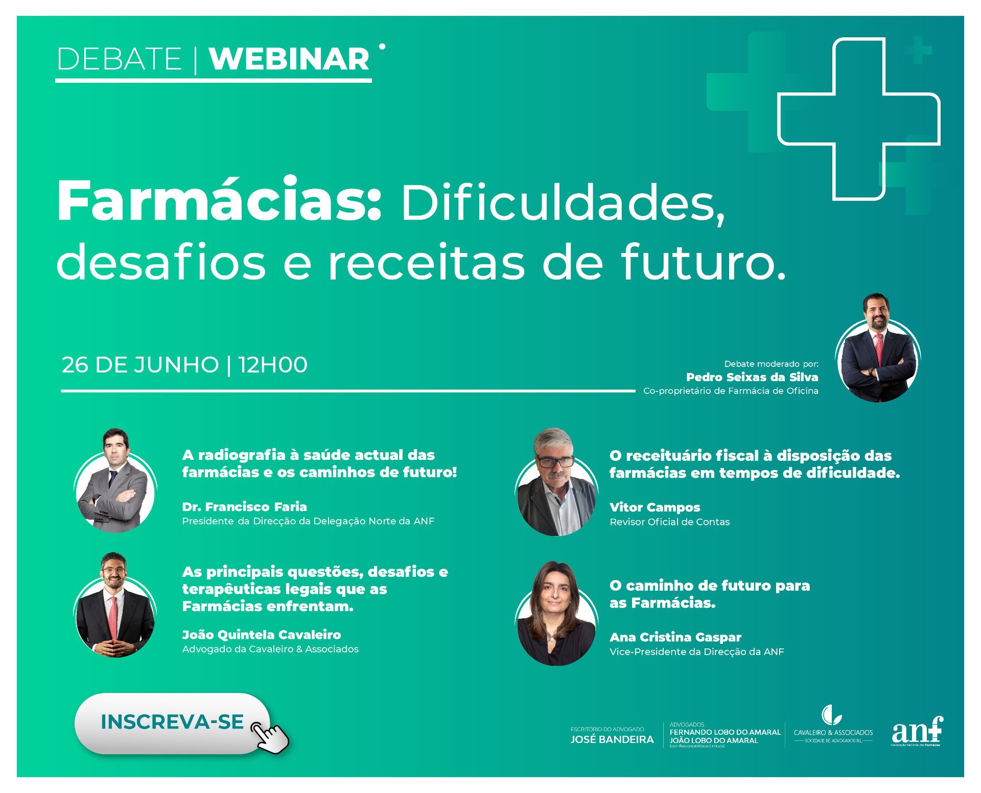 Webinar I Farmácias: Dificuldades, desafios e receitas de futuro