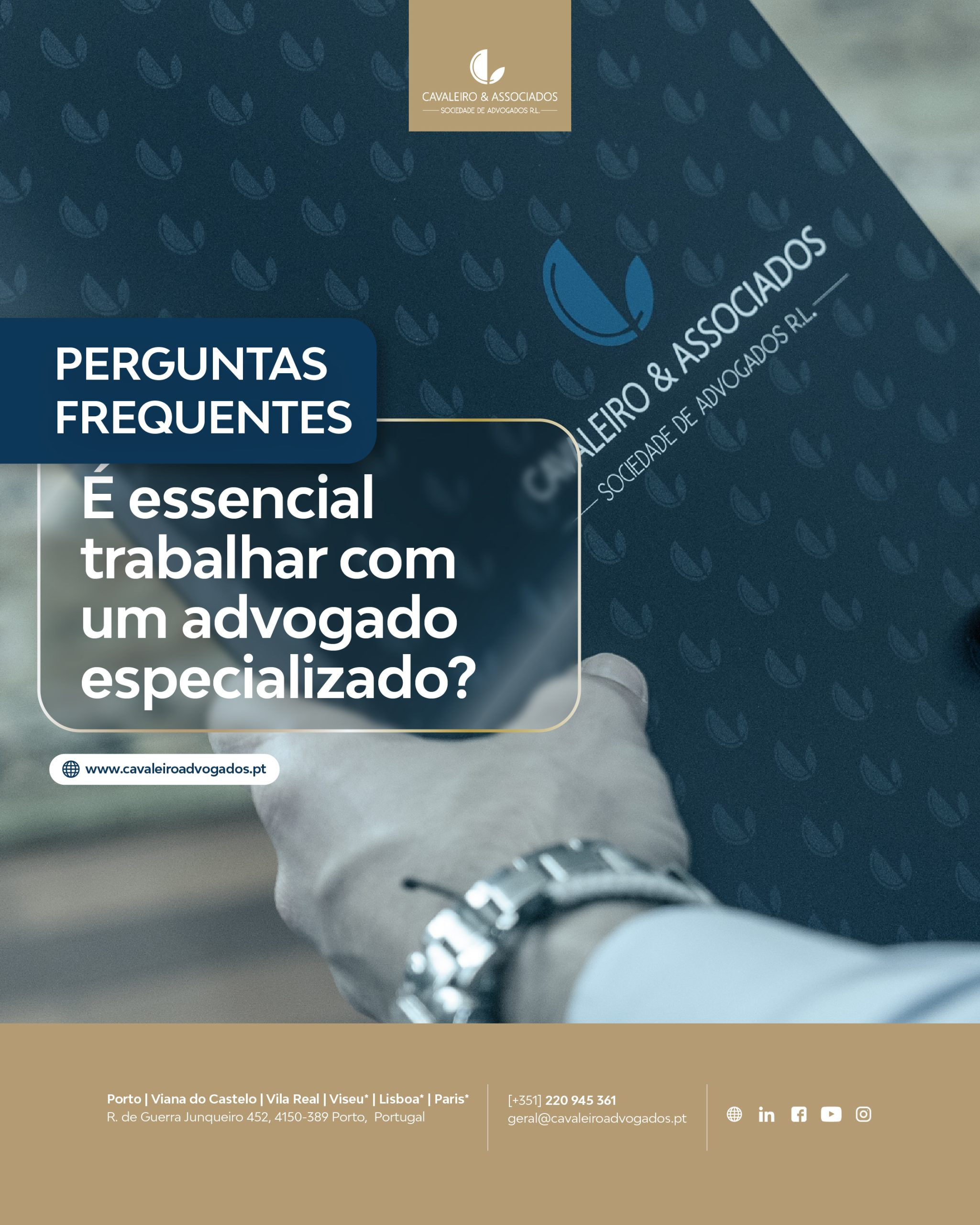 É essencial trabalhar com um advogado especializado? FAQs