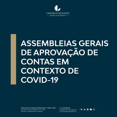 ASSEMBLEIAS GERAIS DE APROVAÇÃO DE CONTAS EM CONTEXTO DE COVID-19