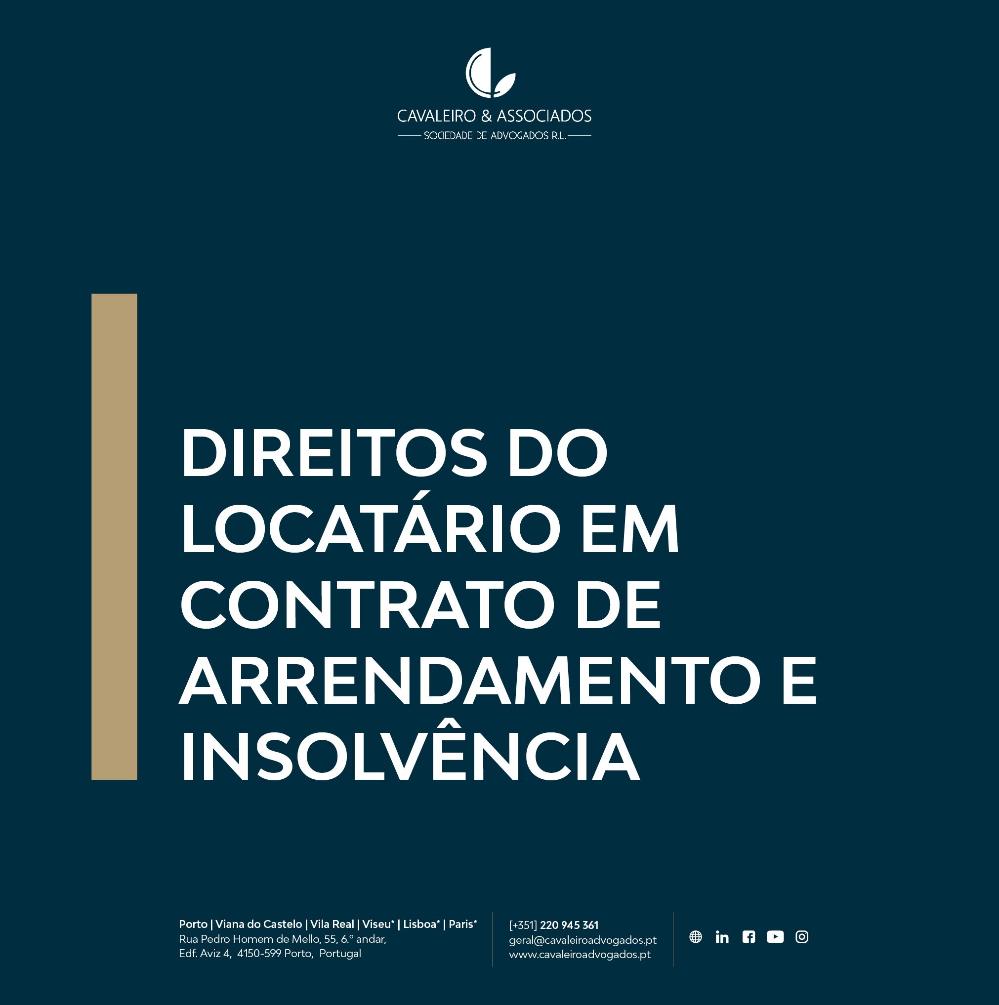 Direitos do Locatário em Contrato de Arrendamento e Insolvência