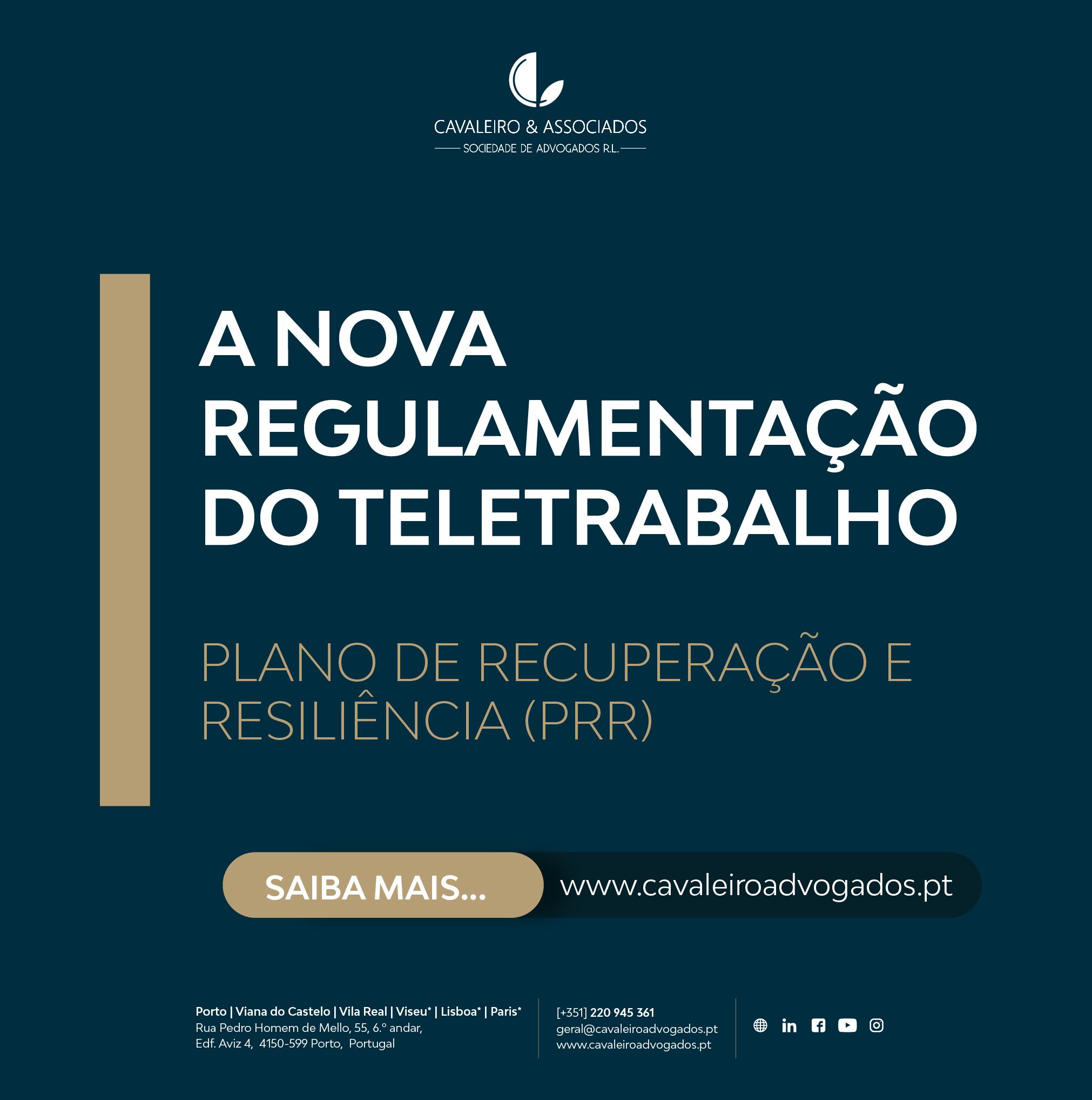 A NOVA REGULAMENTAÇÃO DO TELETRABALHO